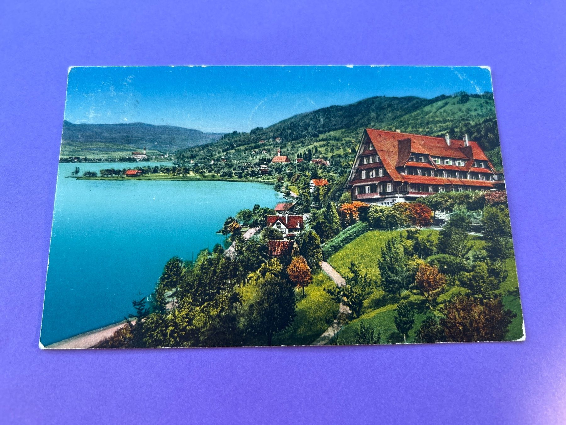 Cartoline postali: Kuranstalt Ländli a. Aegerisee 1933 – Usato da Hefenhofen venduto da Bierinder