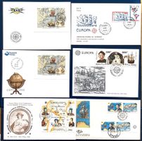 1992 / 6 FDC - 500 Jahrestag der Entdeckung von America