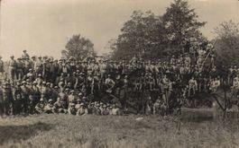 Originale alte Vintage Fotografie, Soldaten, Privataufnahme?