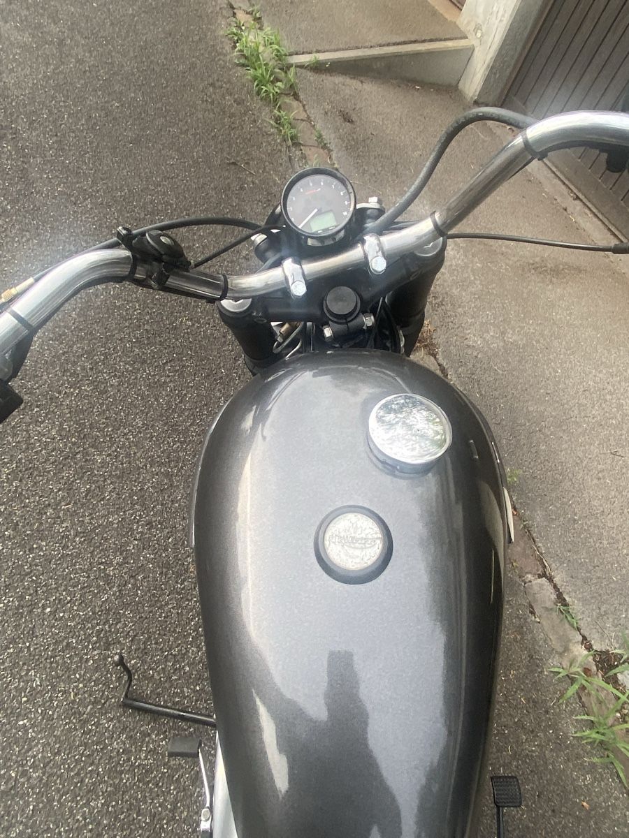 Route: Triumph T140 Harris 1986 – D'occasion à Obfelden par macarty 1