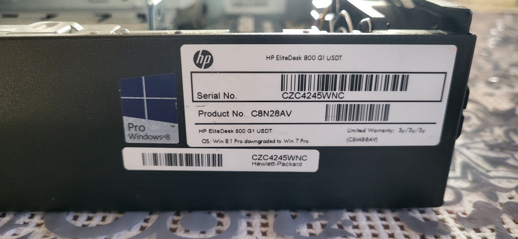 Hewlett Packard PC: HP Elite Desk 800 G1 USDT – Usato da Düdingen venduto da boascompras 6