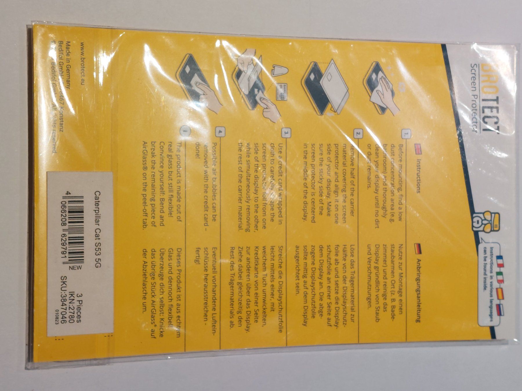 Caterpillar Handys / Smartphones: Schutzfolie zu CAT S53 – Gebraucht aus Bözberg von Zimt104 4