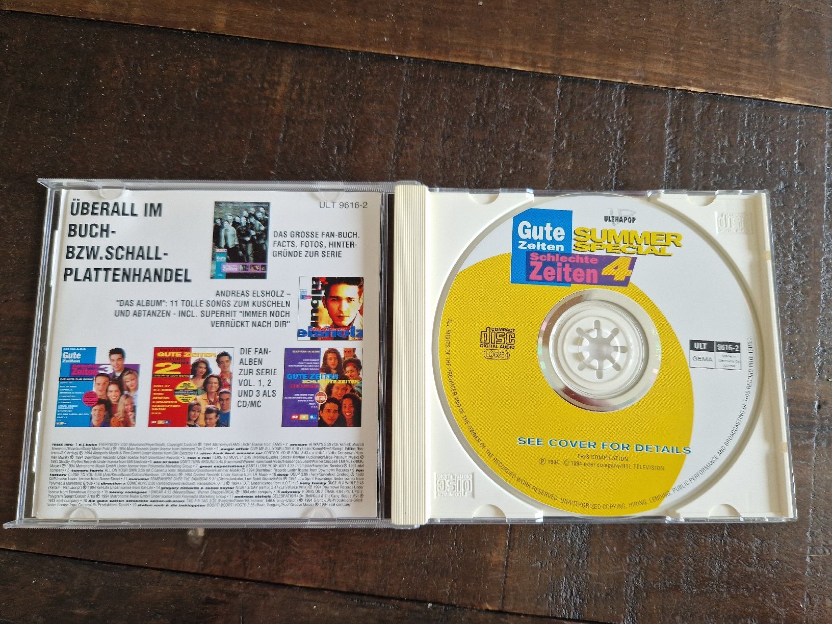 CD: CD - Gute Zeiten Schlechte Zeiten 4 - Summer Special – Usato da Rain venduto da -LUMA- 1
