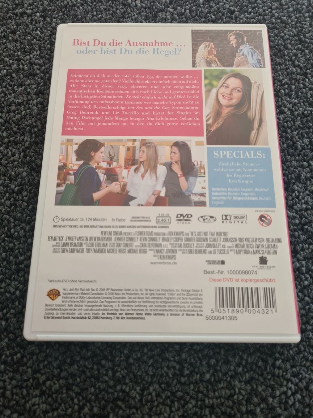 Tutti i DVDs: ER STEHT EINFACH AUF DICH(5385) – Usato da Ruswil venduto da M71 1