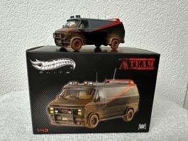 1:43 1983 GMC Vandura The A-Team Van Dirty Hot Wheels Elite
