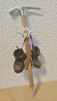 Eispickel, Edelweiss, Wanderschuhe Deko Objekt Gornergrat