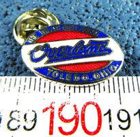 WILLY'S JEEP OVERLAND LOGO TOLEDO IHIO PIN ENAMEL 25mm