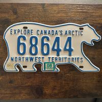 🇨🇦 Autoschild, Northwest Territories 68644 - Kanada