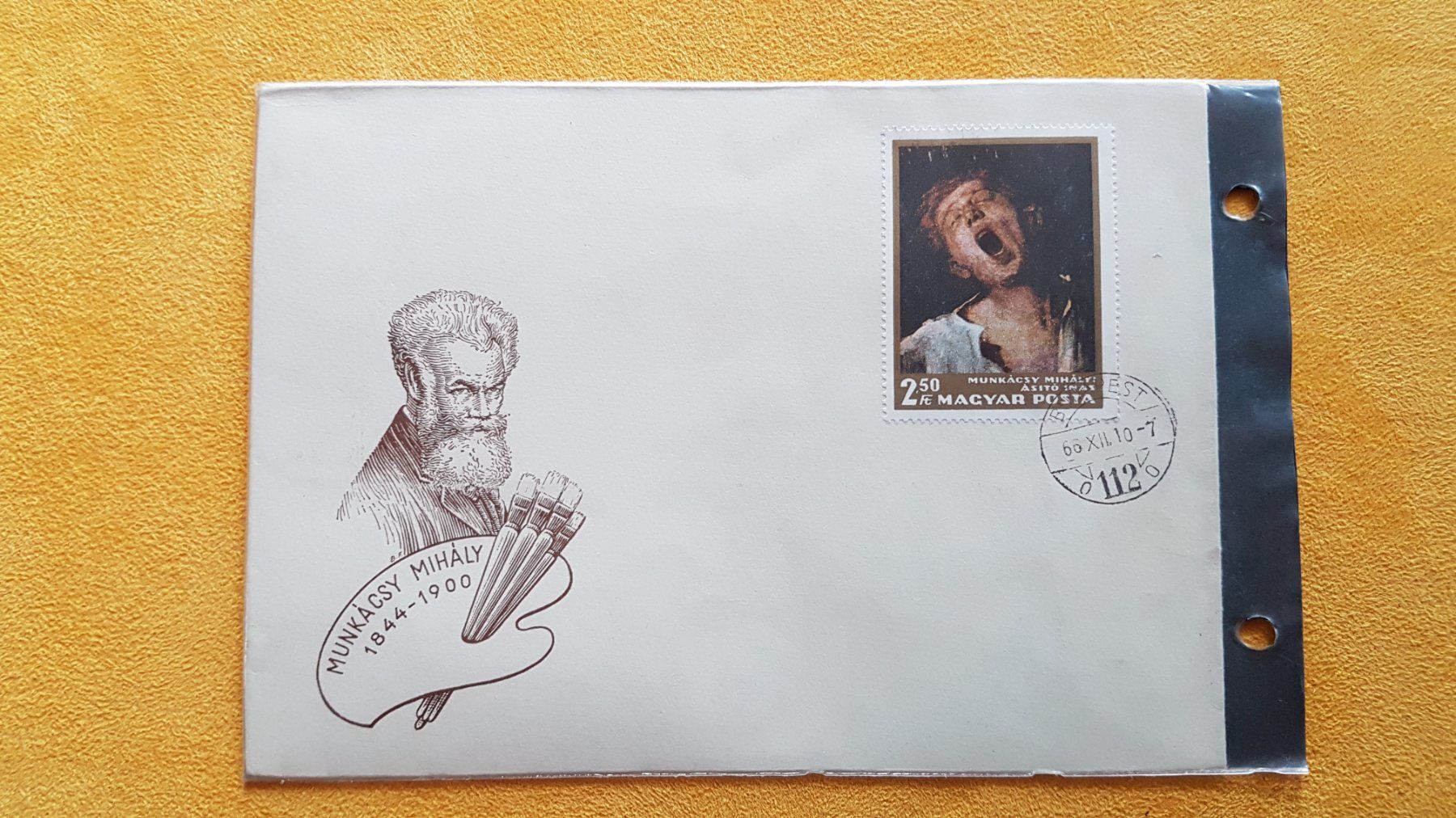 Tutti i francobolli: FDC - Munkacsy Mihaly / Maler  - Ungarn 1966 – Nuovo (secondo la descrizione) da Reinach BL venduto da Dexy62
