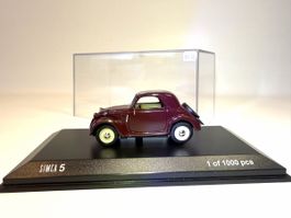 Norev Simca 5 1936 1:43 Limited Edition 1 of 1000