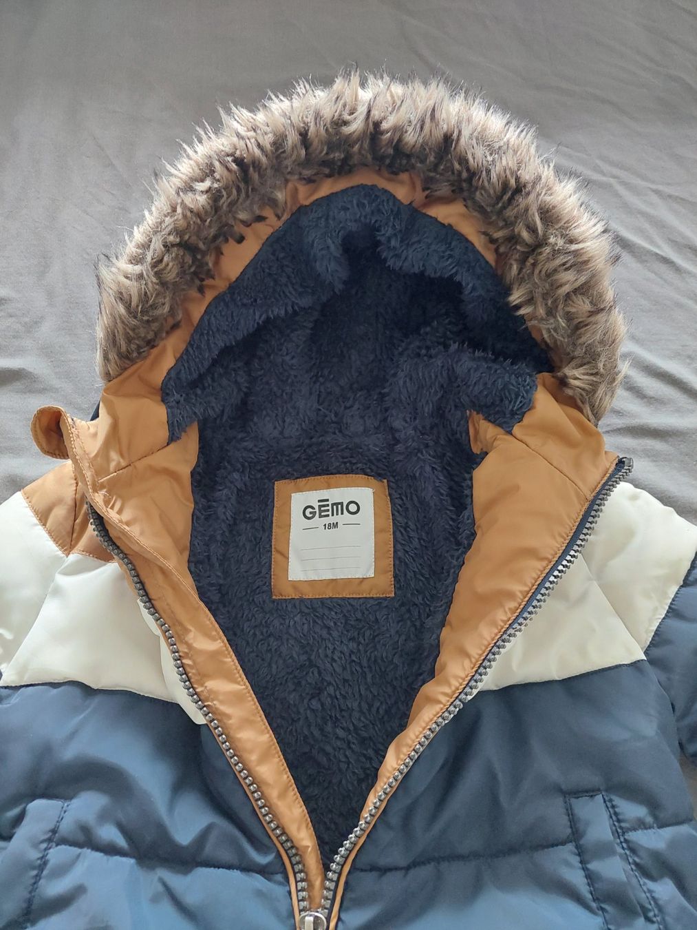 Jacken & Mäntel: BLAUE WARME WINTERJACKE GR. 86 – Gebraucht aus Münchenstein von Strupfi 1