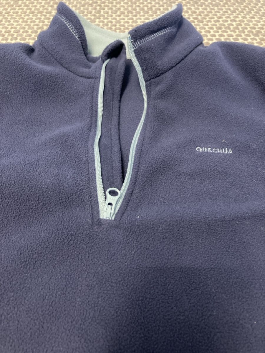 Decathlon Maglioni & Felpe: Quechua Fleece-Pulli, Gr. 152, blau – Usato da Burgdorf venduto da mch_mp8f 1