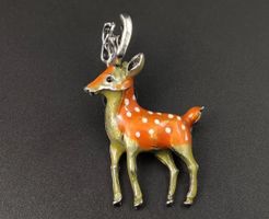 Brosche Hirsch