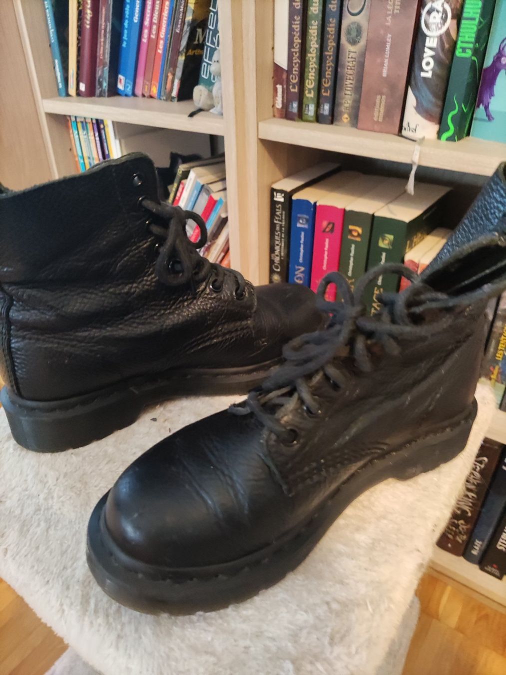 Dr. Martens Scarpe da uomo: Dr. Martens 1460 Pascal Wizip noires Taille 36 – Nuovo (secondo la descrizione) da Grand-Lancy venduto da Morriganne 3