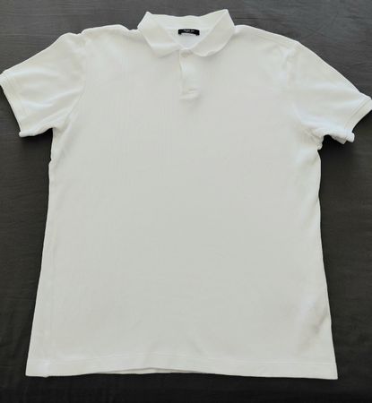 Massimo Dutti Polo Shirt weiss
