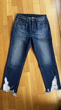 3x1 Denim Jeans Size 27, Distressed Hem