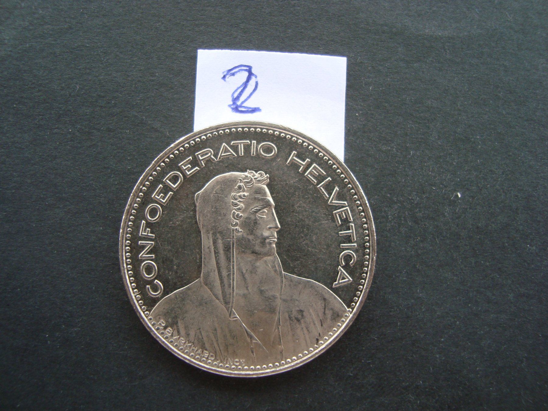 Tutti le monete: 5  Fr 2000 vz (2) – Usato da Gelterkinden venduto da Cakir 1