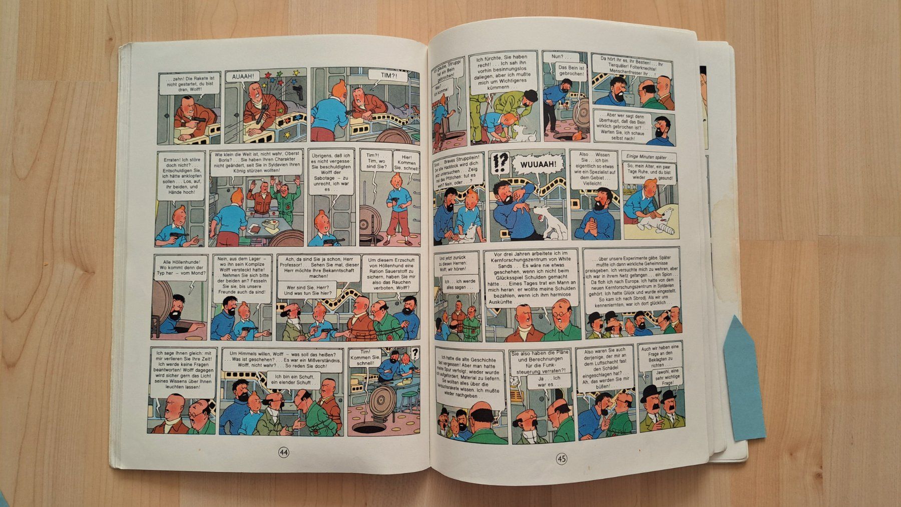 Comics: Tim und Struppi: "Schritte auf dem Mond" - 1979 – Gebraucht aus Affoltern am Albis von saminou01 7