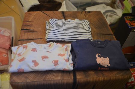 TAILLE 60 - 3 PIJAMAS