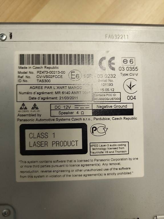 Radio: GT86 Original Auto Radio – Usato da thalwil venduto da Fixmars 1