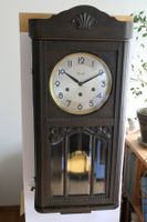 Antike Mauthe Wanduhr, Art Déco, Westminster-Schlagwerk