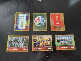 ⁠Panini World Cup 2026 - Lot 6 Stickers Brillants FWC 