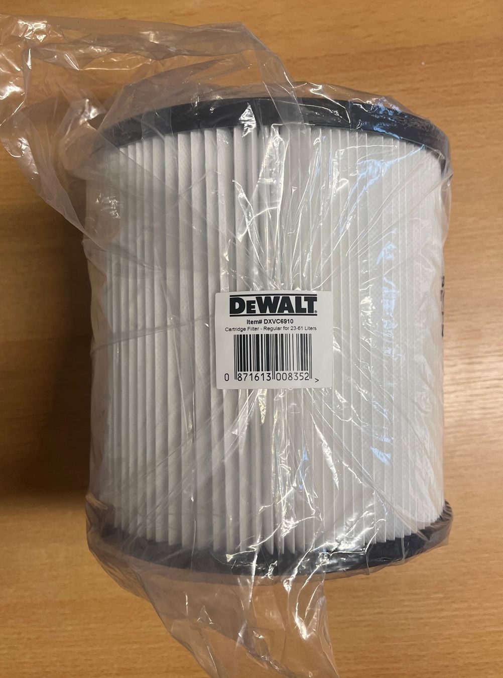 Autres articles pour la maison: Kartuschen Filter  DeWalt   DXVC 6910 – Neuf avec emballage d'origine à Rüttenen par atwork-tools