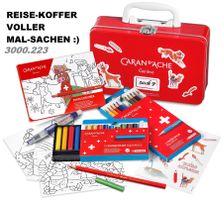 3000.223 ReiseKoffer * Caran d'Ache * Travel Kit Swisscolor