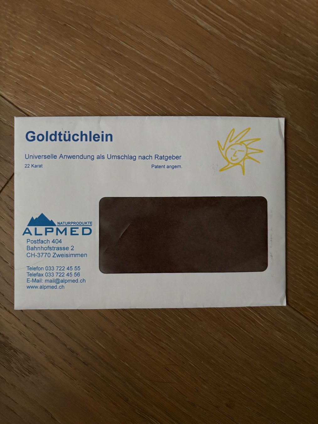 Appareils médicaux: Goldtuechlein 22 Karat – Neuf (Voir description) à Regensdorf par nin_9d8s
