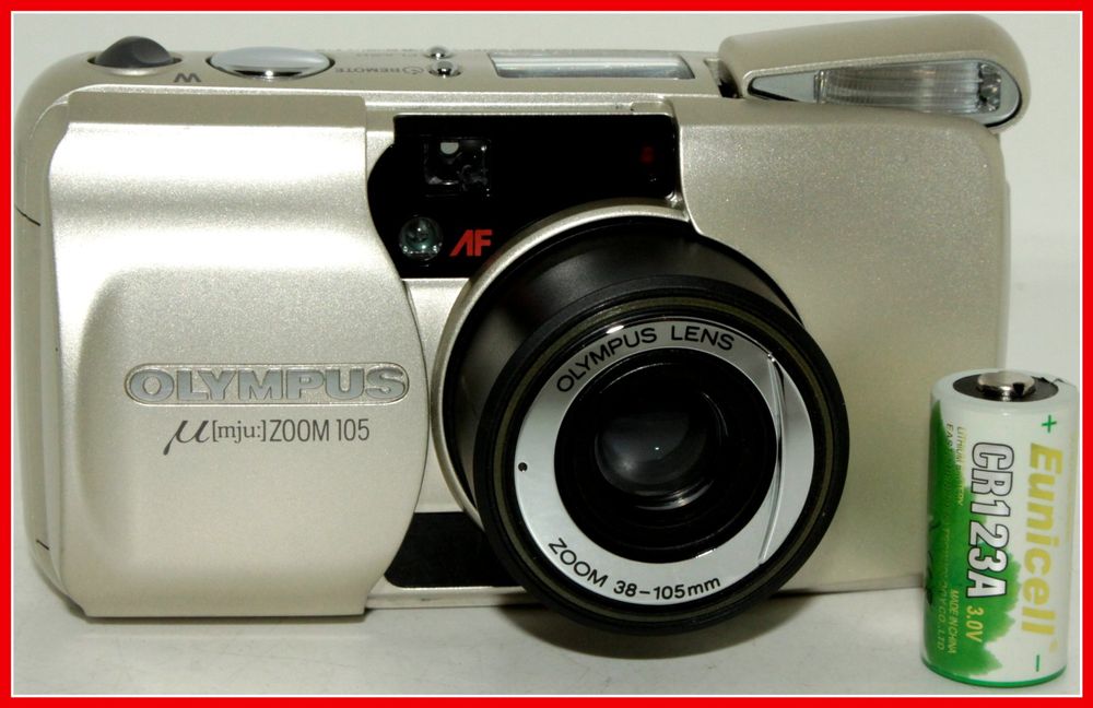 OLYMPUS μ mju ZOOM 105 und 1 frische Batterie Kaufen auf Ricardo
