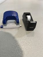 Leitz Locher und Scotch Tesafilmabroller