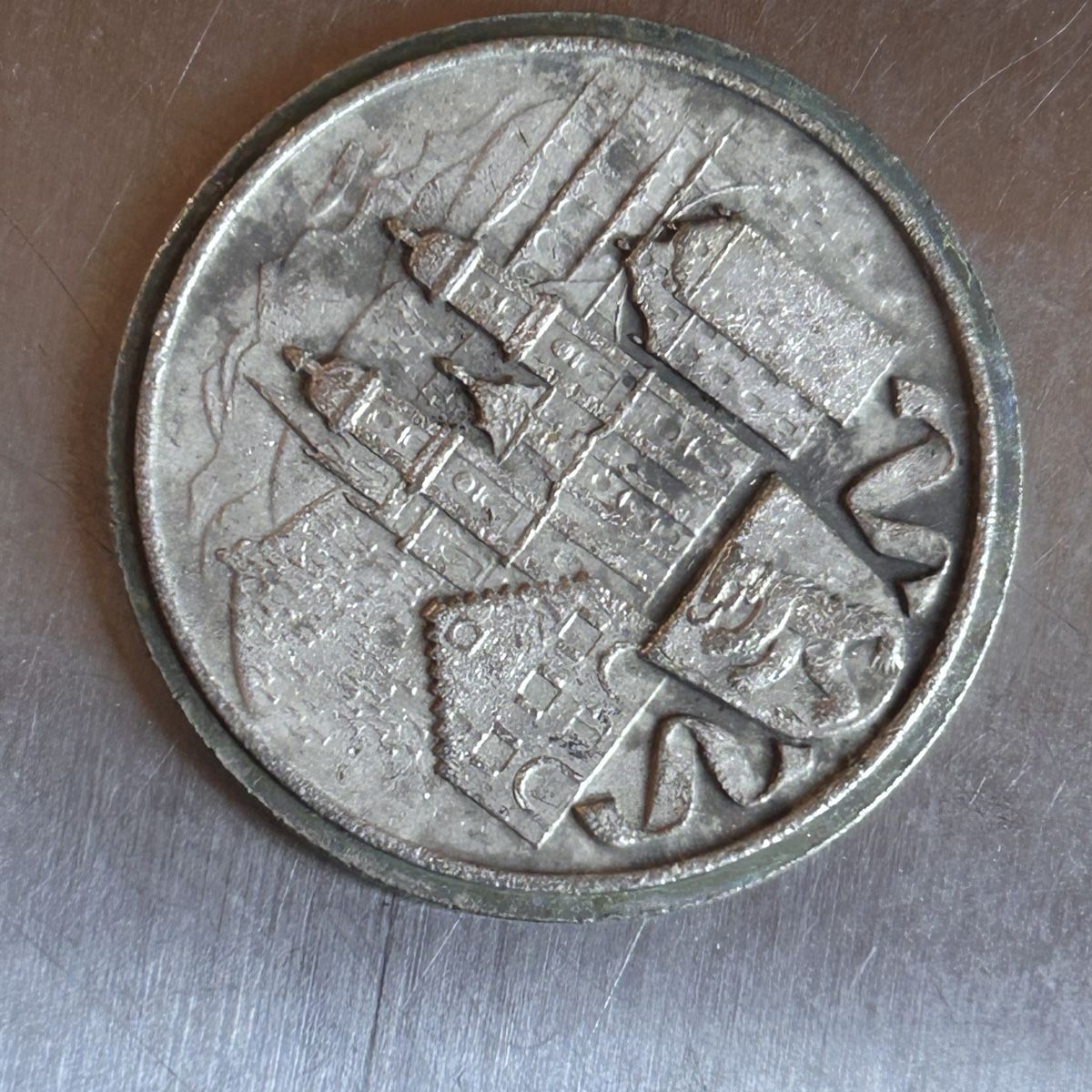 Medaglie: Antike Medaille KIRCHE Silber  – Usato da Laufen venduto da Bellavitaboom 1