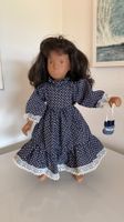 Puppenkleider Sasha, Rock, Kleid mit  Punkten + Täschli