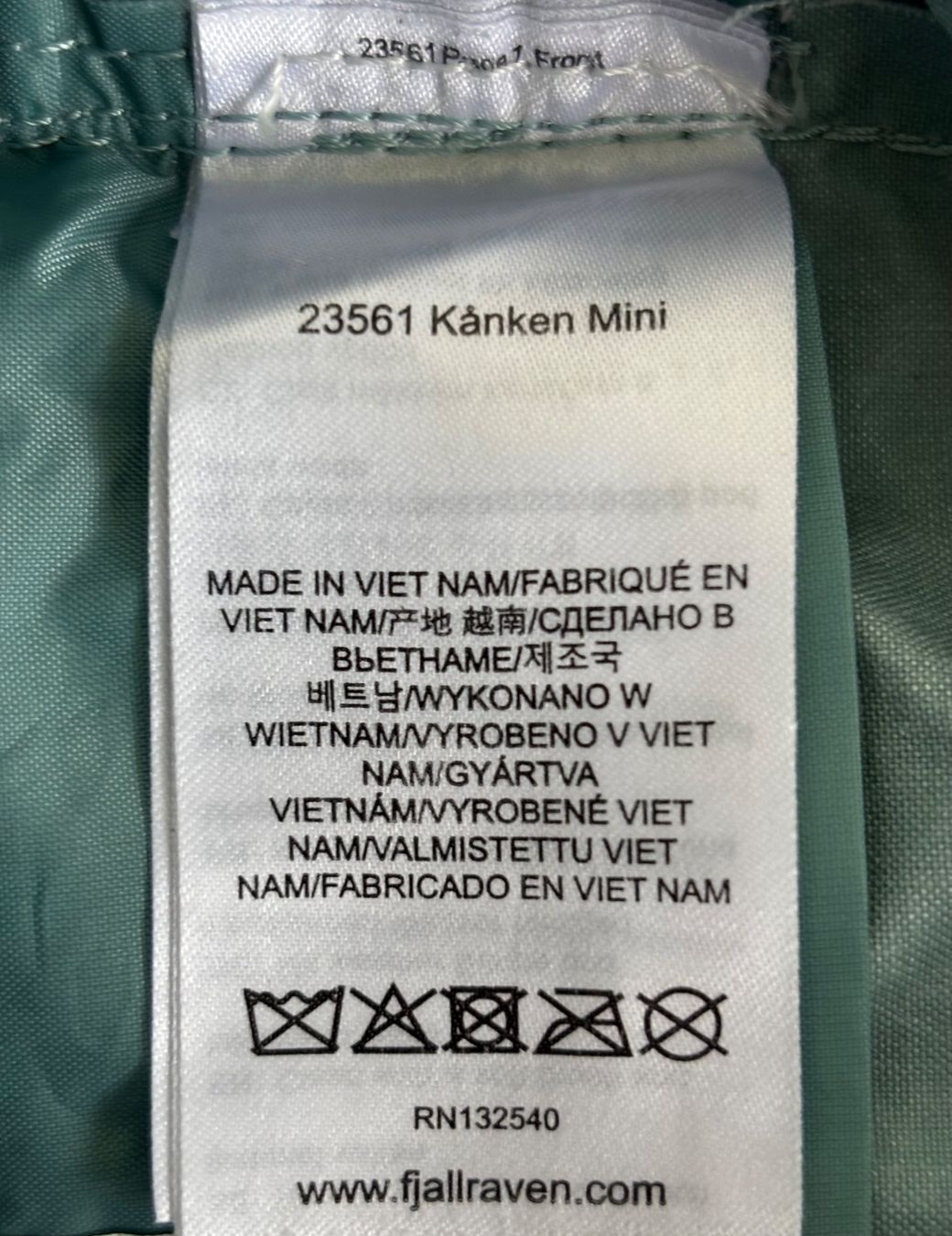 Fjällräven Rucksäcke: Rucksack Fjällräven Kanken Mini mint – Gebraucht aus Ebnat-Kappel von Molton 8