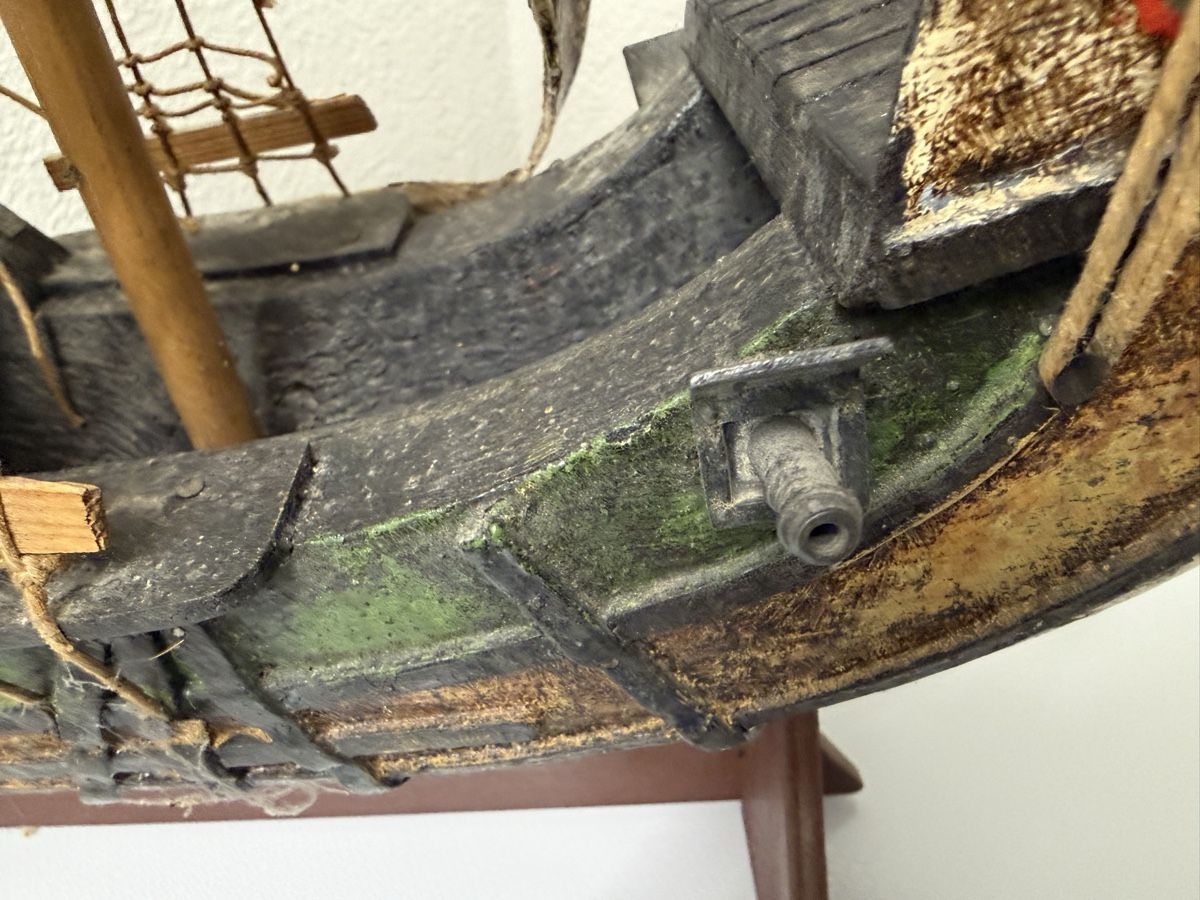 Kit di modellismo & Modellini statici: Schiffsmodell Segelschiff Modell Schiff Santa Maria – Usato da Goldach venduto da Messerguru 7