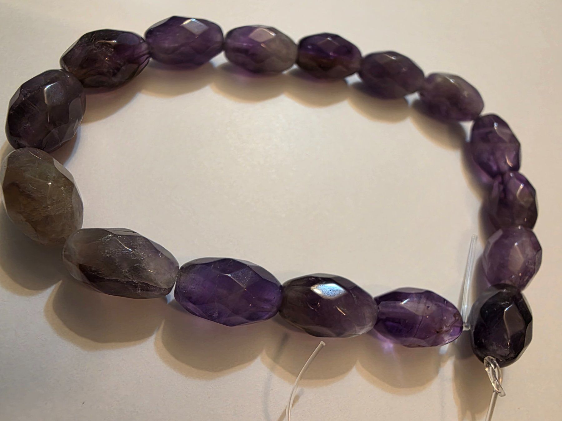 Mineralien & Heilsteine: Amethyst 8x12mm. Strang – Neu und originalverpackt aus Menziken von Mirager 2