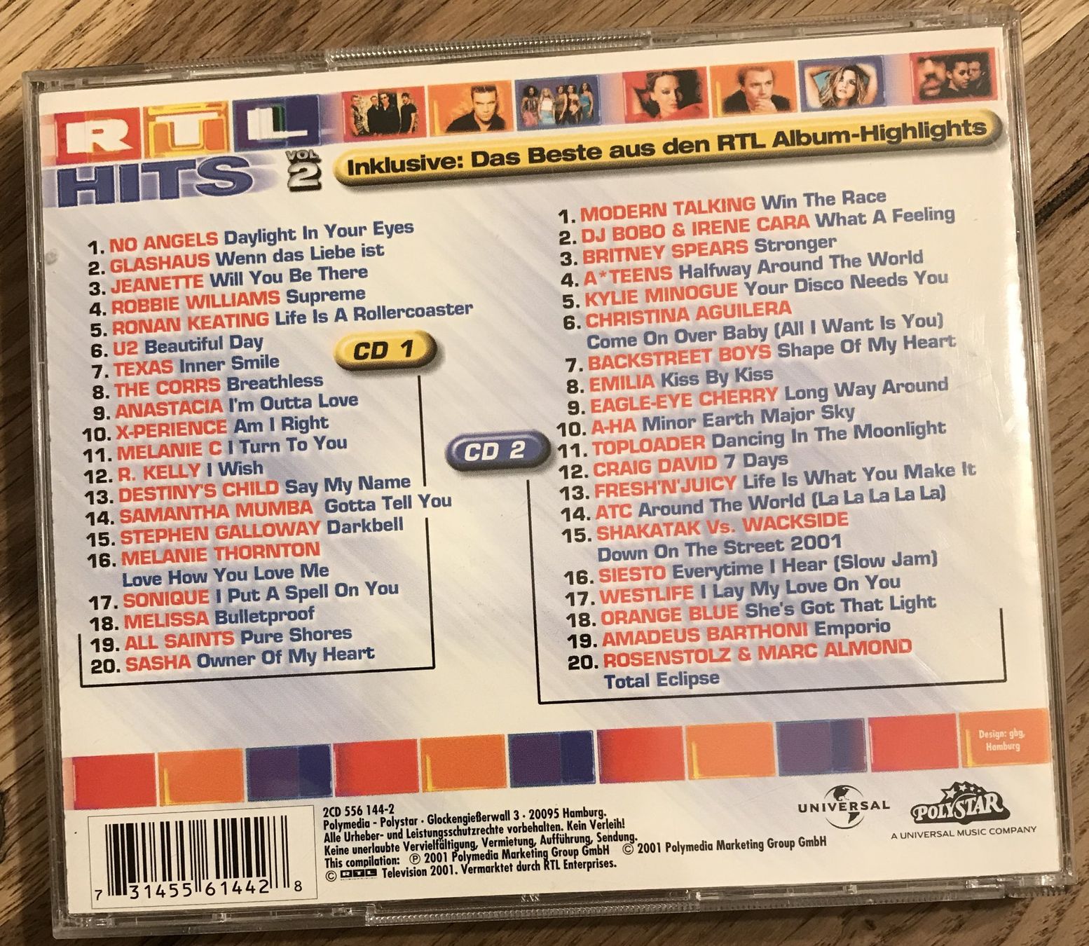 CDs: CD- RTL Hits Vol. 2 - Doppel CD – D'occasion à Guntershausen par Gloominati 1