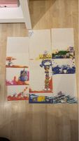 9x Vintage Diddlpapier