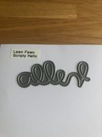 Scripty Hello - Lawn Fawn