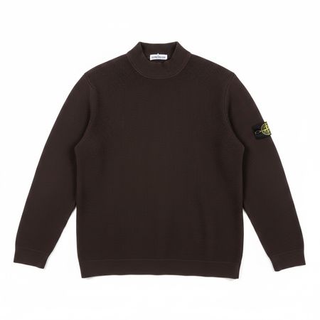 Pull Col Montant Stone Island marron Vintage 1999 - XL homme