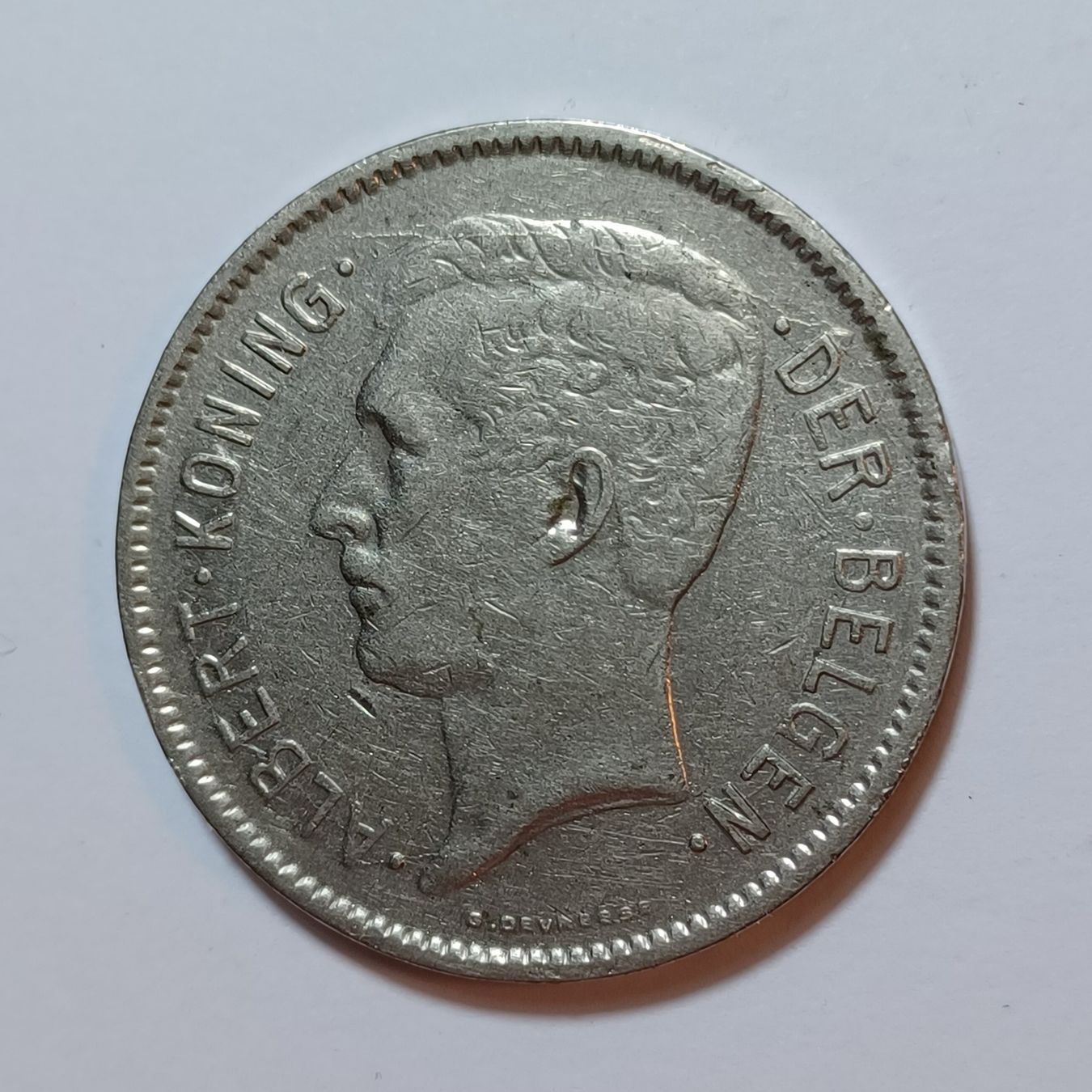 Tutti le monete: 5 Francs 1931 Belgien – Usato da Pfäffikon ZH venduto da Welt_Muenzen