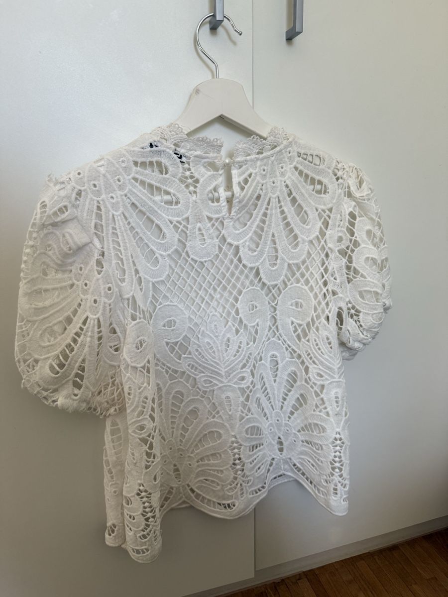 Camicette: Blouse brodée  – Nuovo (secondo la descrizione) da Genève venduto da van_yjj2 5