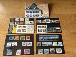 Série annuelle timbres 2017 non oblitérés - Jahresserie