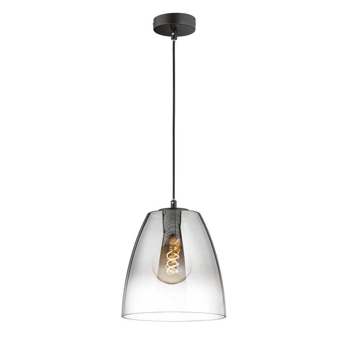 Kronleuchter & Deckenlampen: Pendelleuchte, Schwarz, 25 cm Ø, IP20 – Neu (gemäss Beschreibung) aus Kreuzlingen von Smart-Light 3