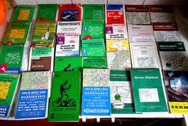 Wanderkarten, Geografischekarten, Sammlung