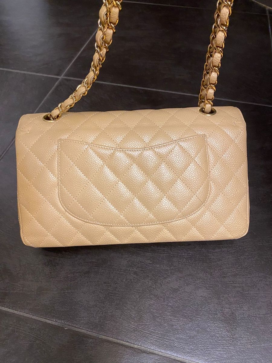 Chanel Taschen für Damen: Sac Chanel timeless classique beige caviar – Gebraucht aus Bussigny von tmu_8p2m 2