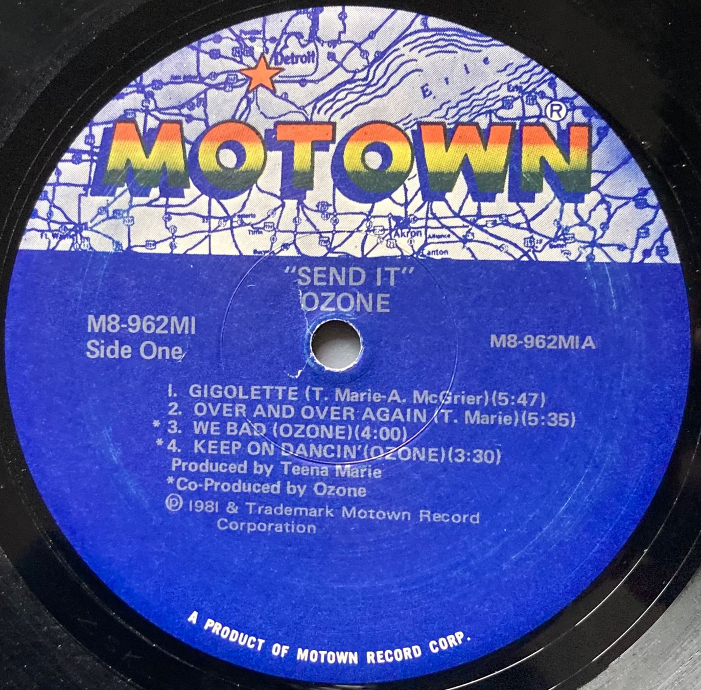 Schallplatten: OZONE - SEND IT – Gebraucht aus Poliez-Pittet von Newtown-Records 2