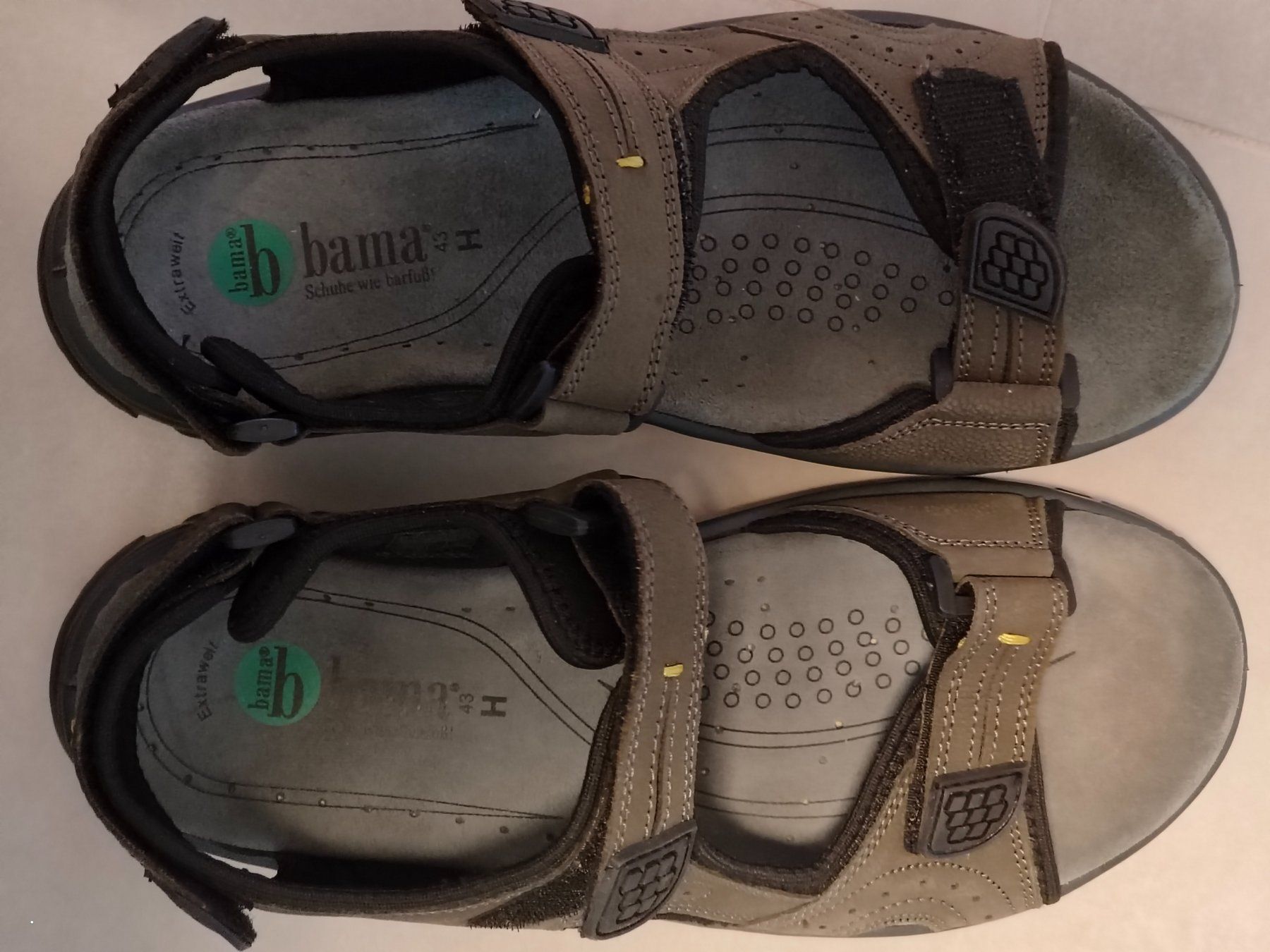 Herrenschuhe: Gr. 43. Bama Sandale braun grau – Gebraucht aus St. Gallen von Bisaknosp 1