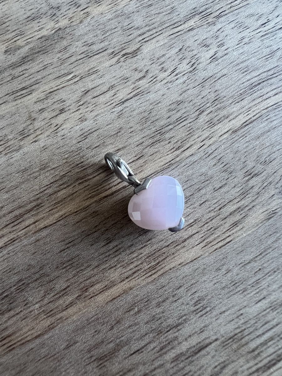 Thomas Sabo Ciondoli: Thomas Sabo Anhänger Herz Silber Rosa – Usato da Zürich venduto da Rehlia