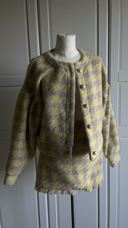 Tweed Jacke & Rock Set, Grösse S, neuwertig